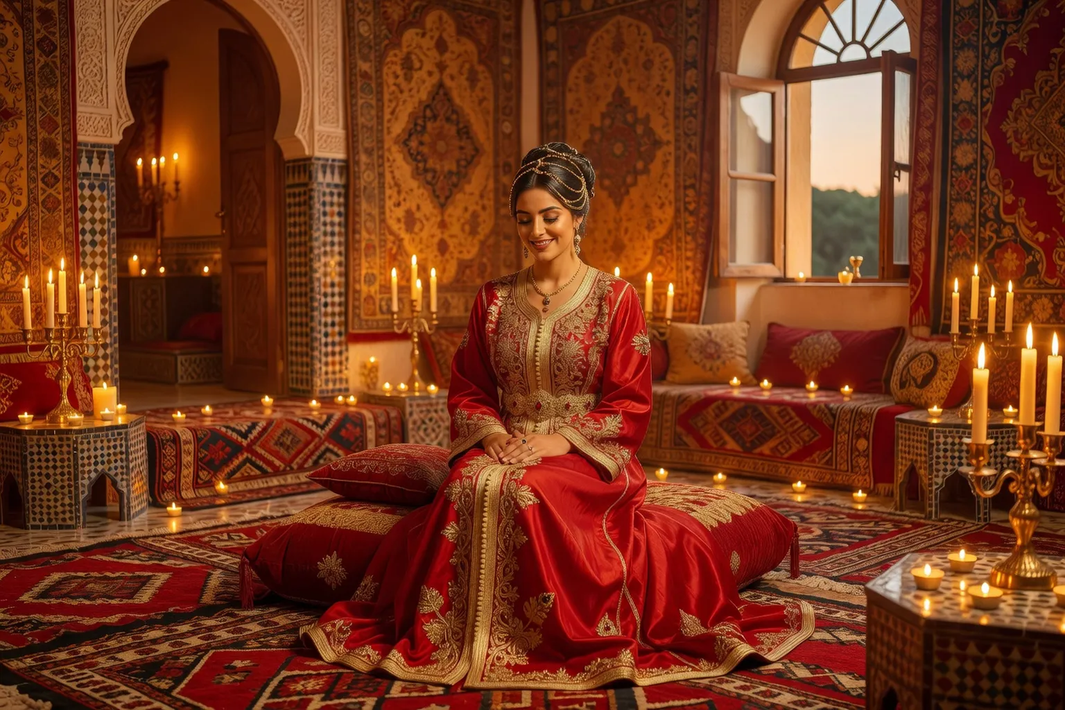 Ceremonie de mariage marocaine traditionnelle