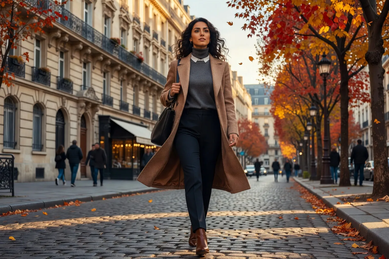 Jeune femme maghrebine professionnelle a Paris