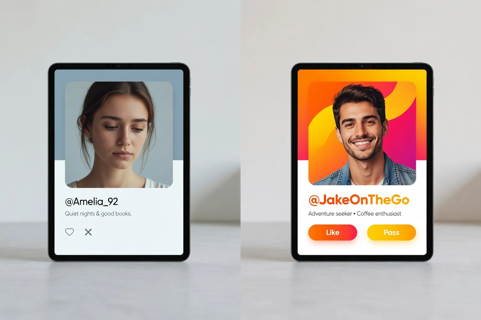 Comparaison de deux interfaces d applications de rencontre