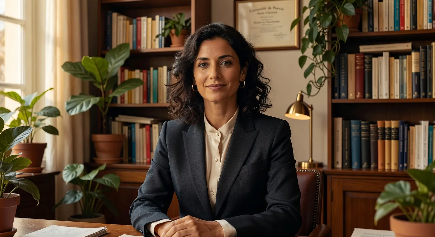 Portrait professionnel de Leïla Mansouri, psychologue spécialisée couples franco-maghrébins, Paris