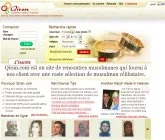 Interface Qiran.com page d accueil